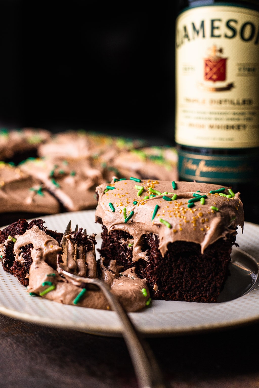Chocolate Whiskey Cake