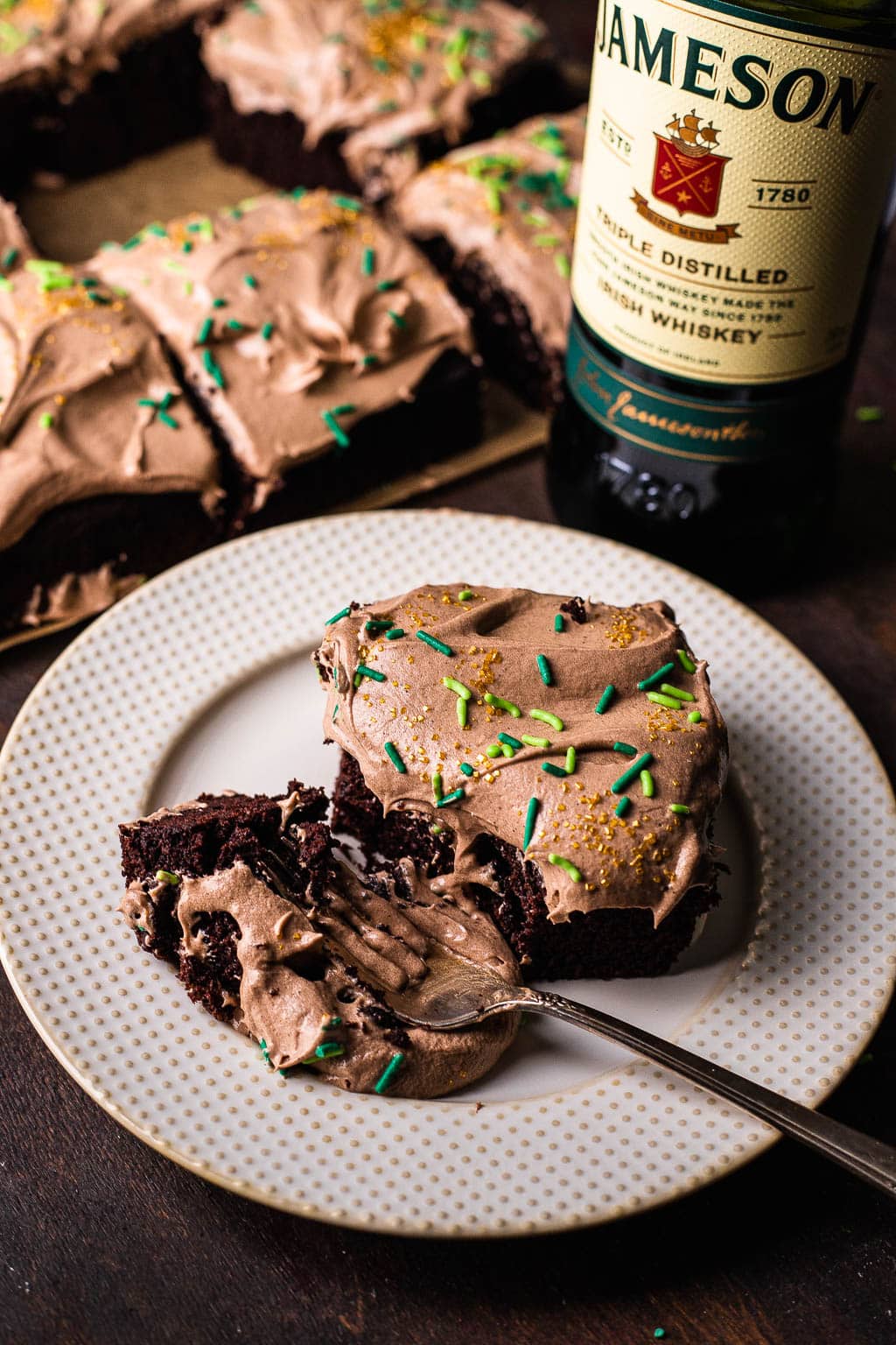 chocolate whiskey cake