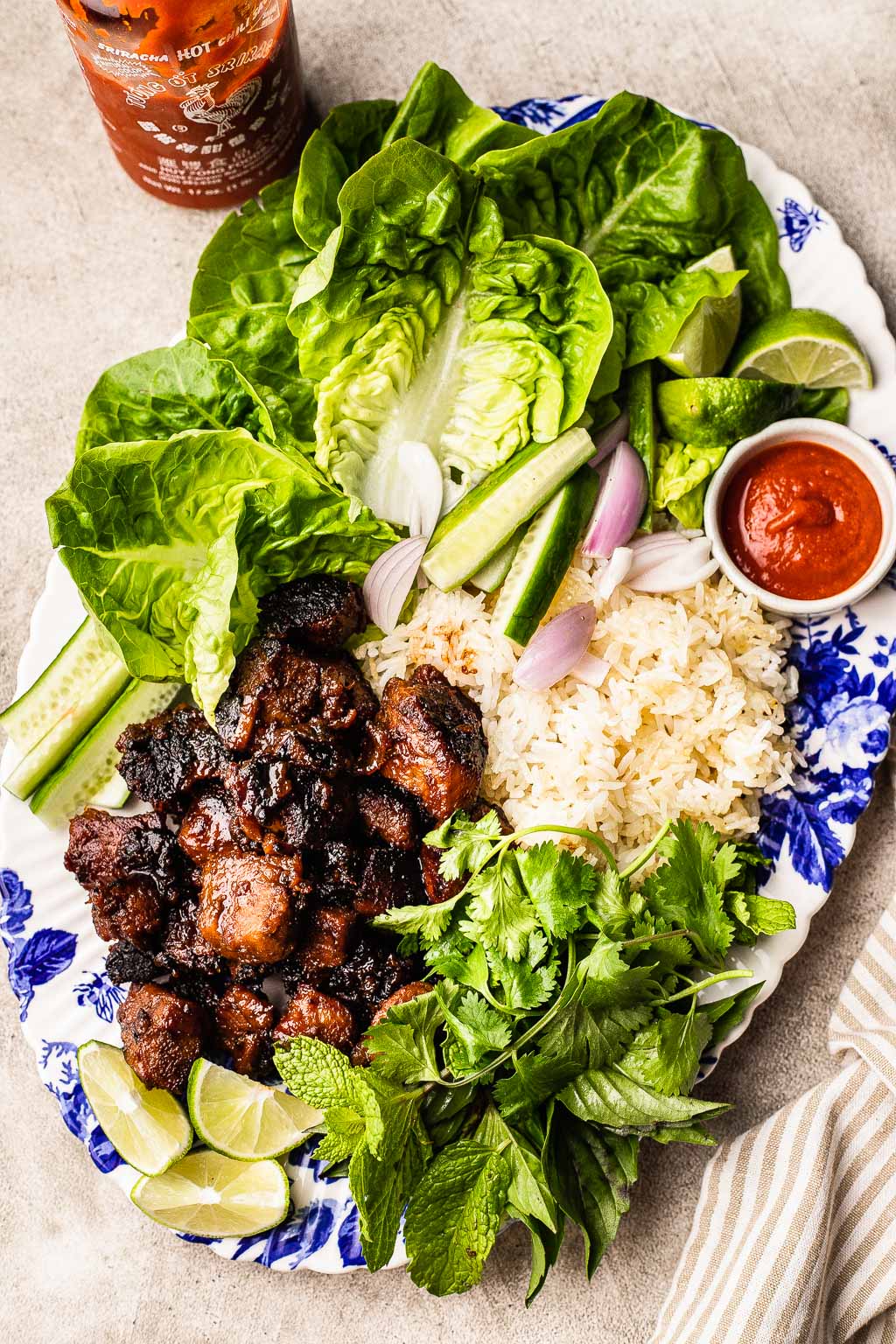 pork lettuce wraps