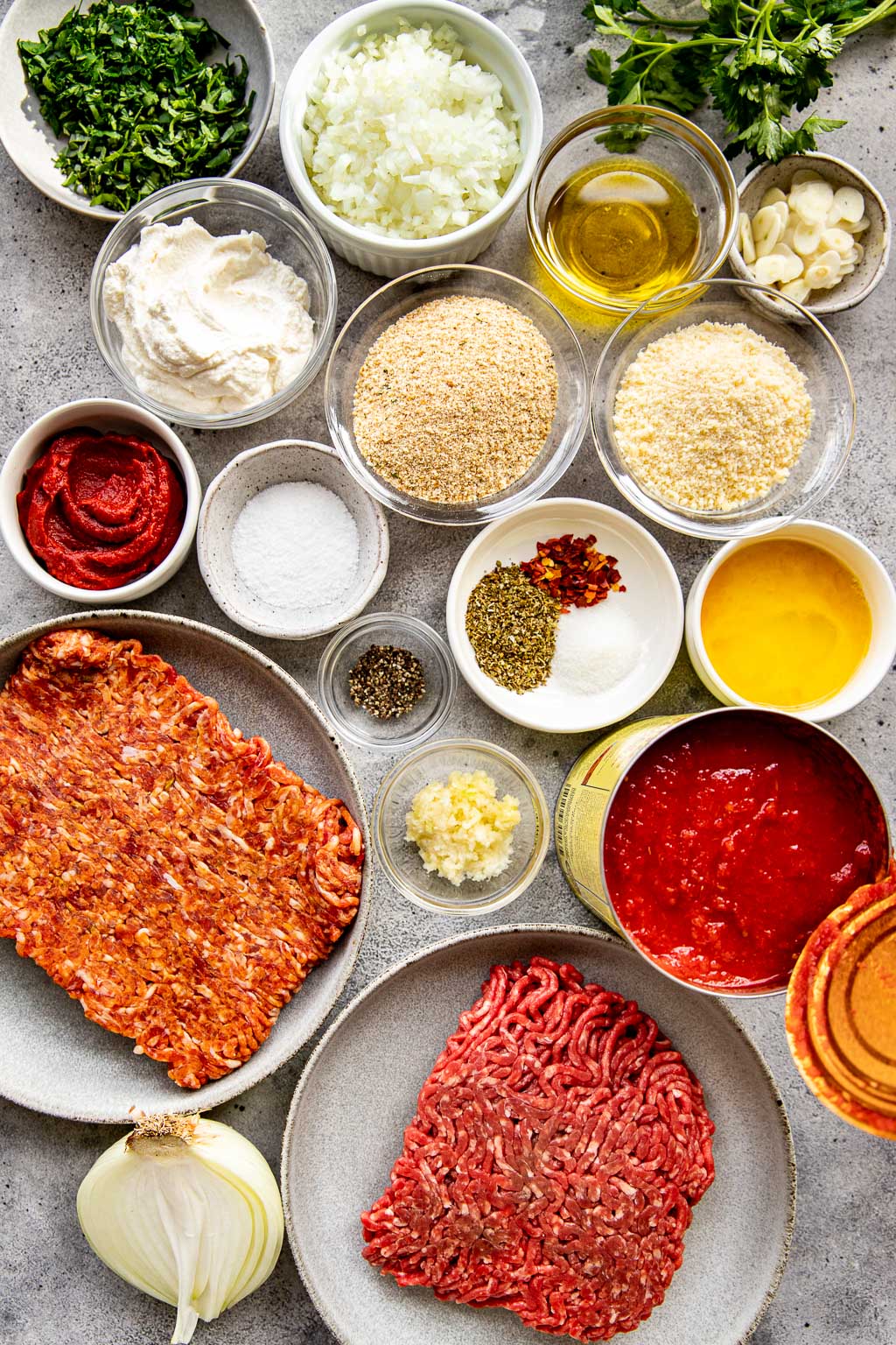 Ricotta meatball ingredients 