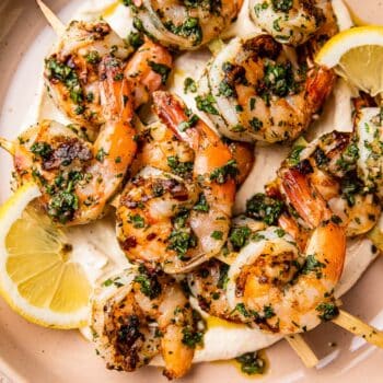 grilled chimichurri shrimp