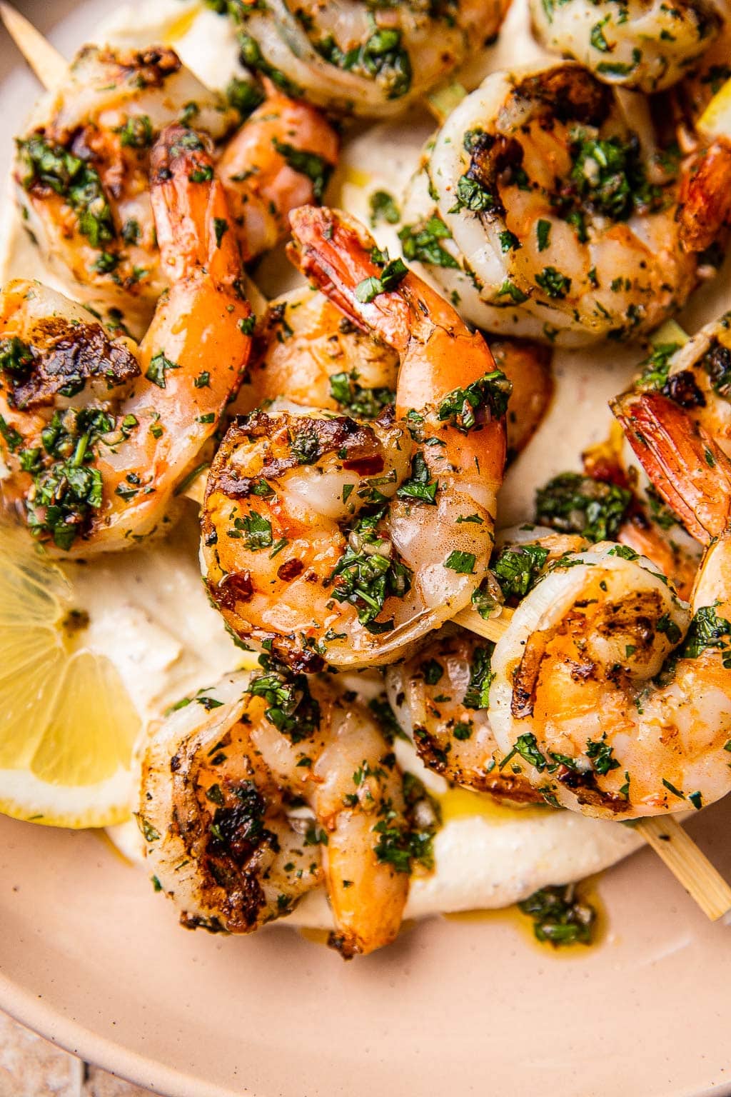Grilled Chimichurri Shrimp