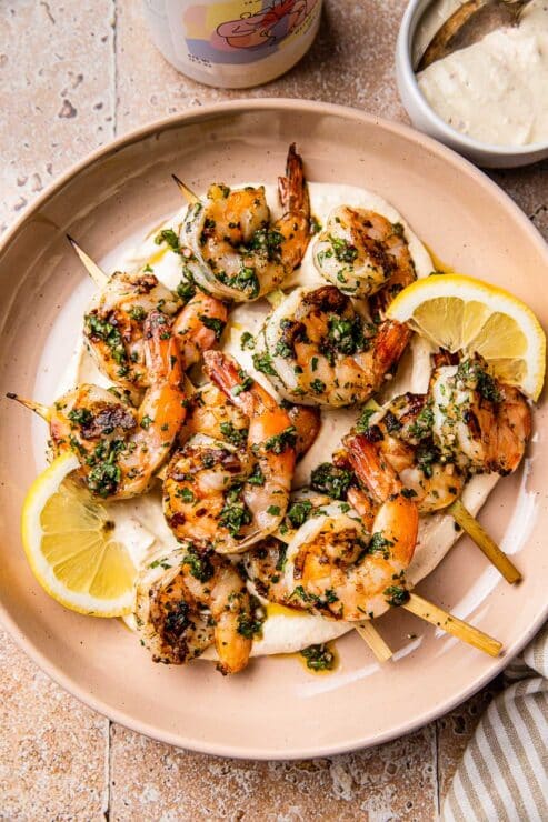 Grilled Chimichurri Shrimp