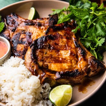Grilled Hoisin Pork Chops