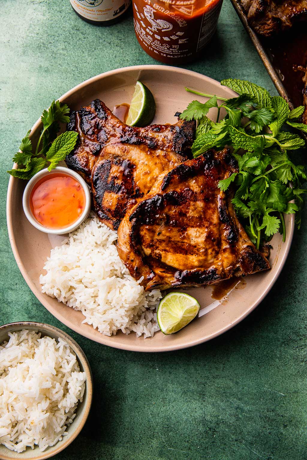 Grilled Hoisin Pork Chops