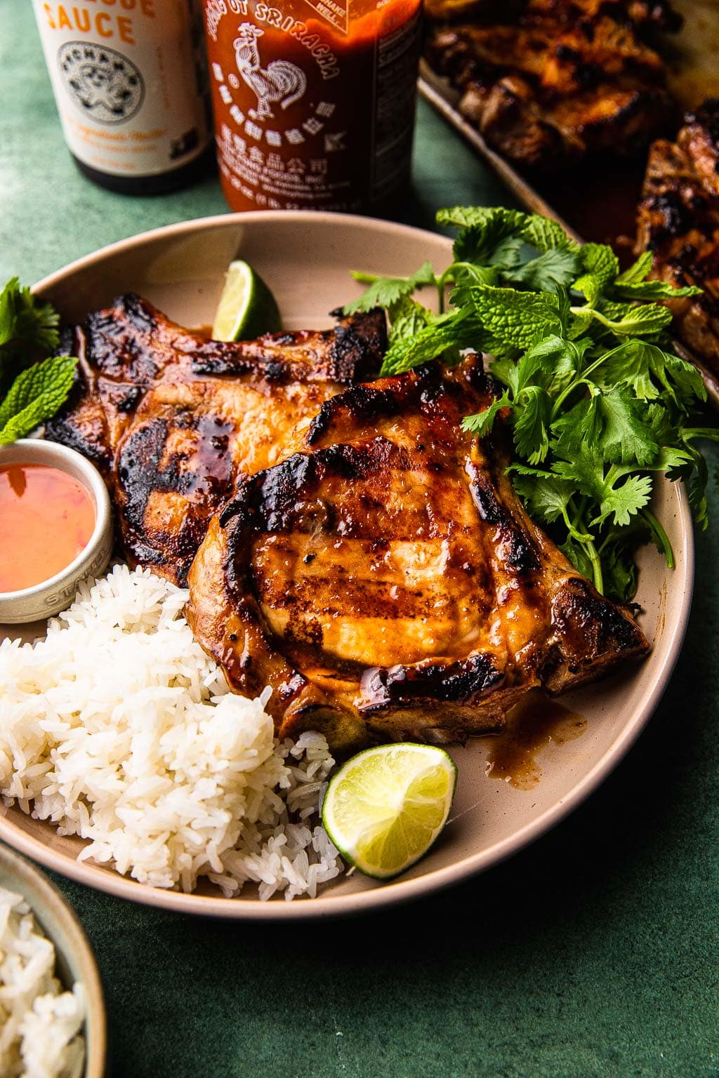 Grilled Hoisin Pork Chops