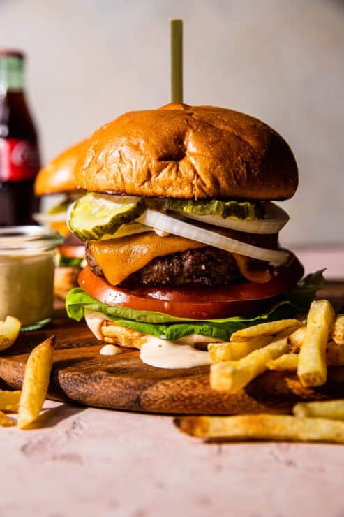 Classic Grilled Cheeseburgers