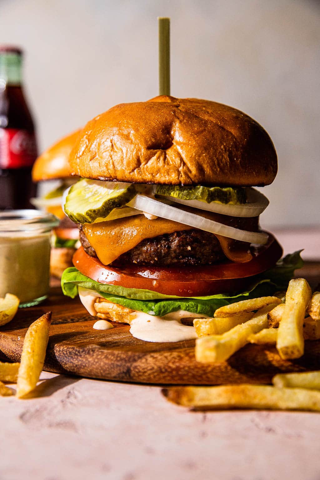 Classic Grilled Cheeseburgers