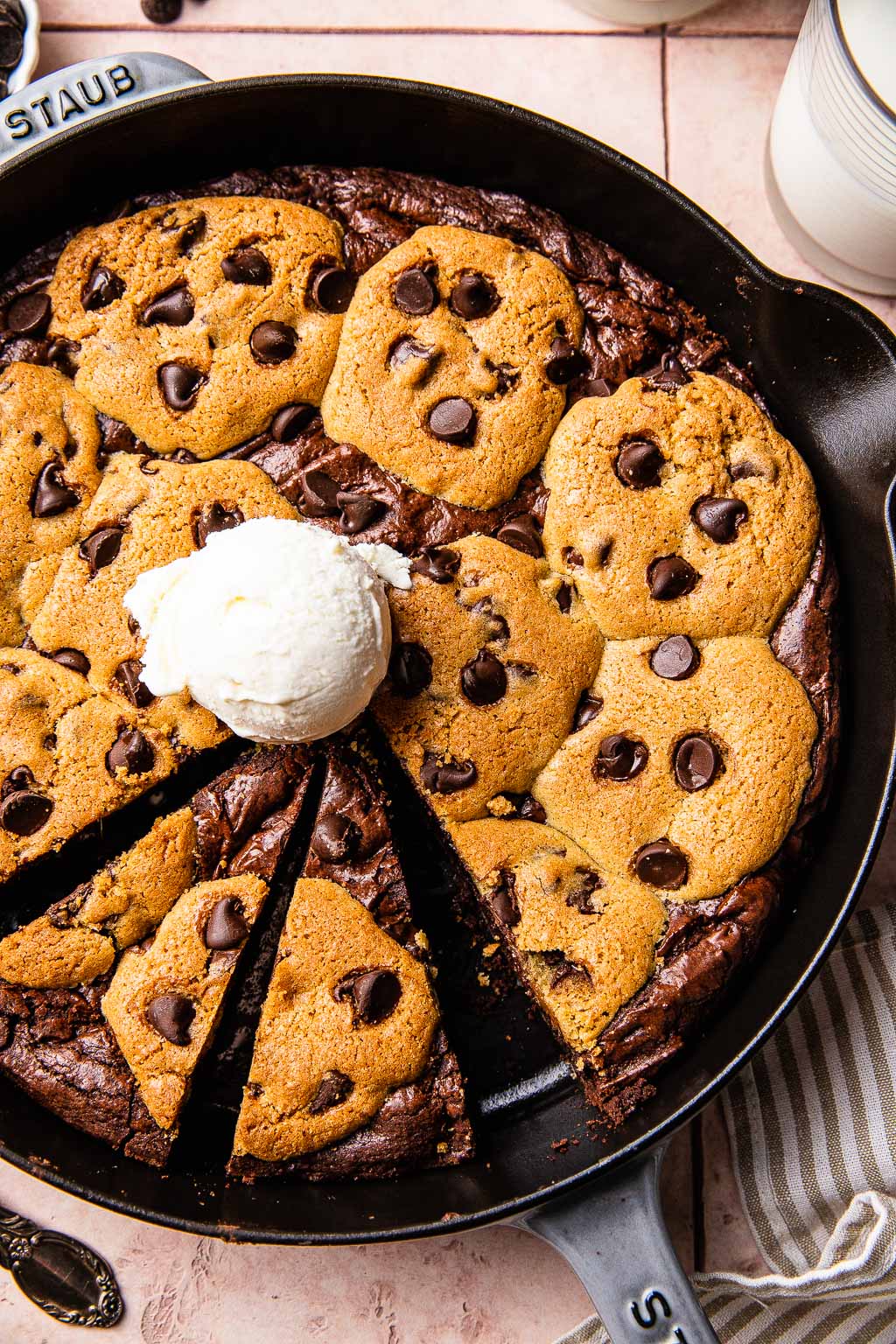 Skillet Brookies