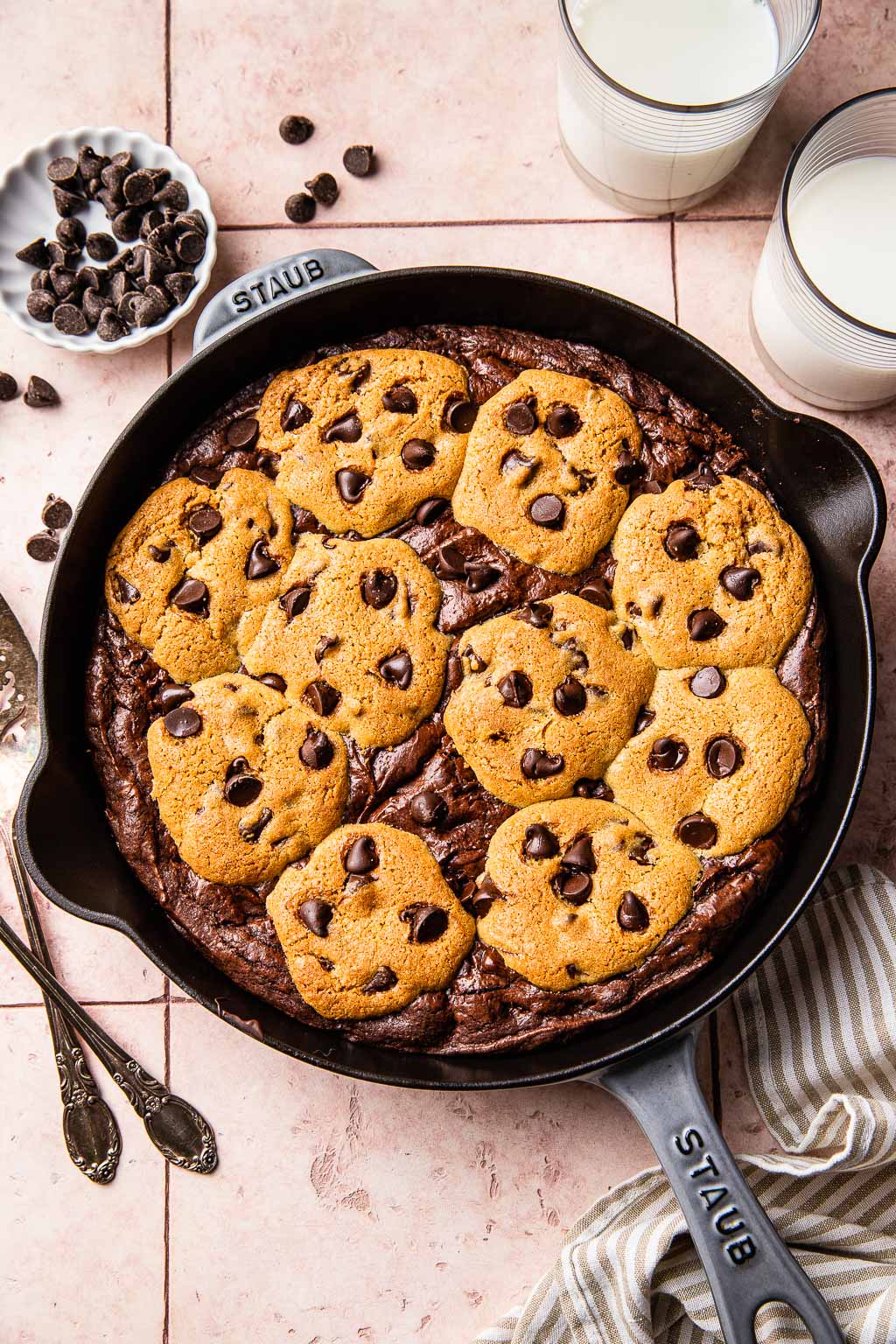 Skillet Brookies