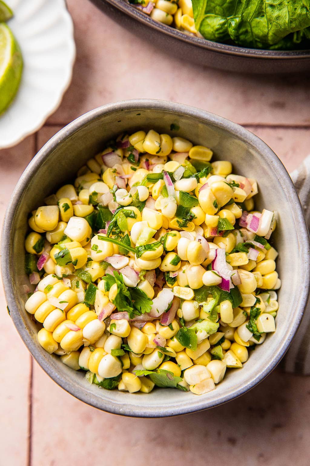 fresh corn salsa