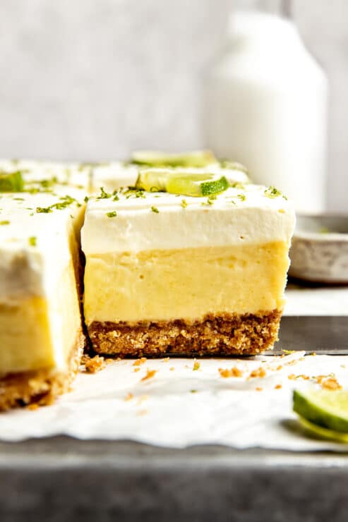 Key lime pie bars