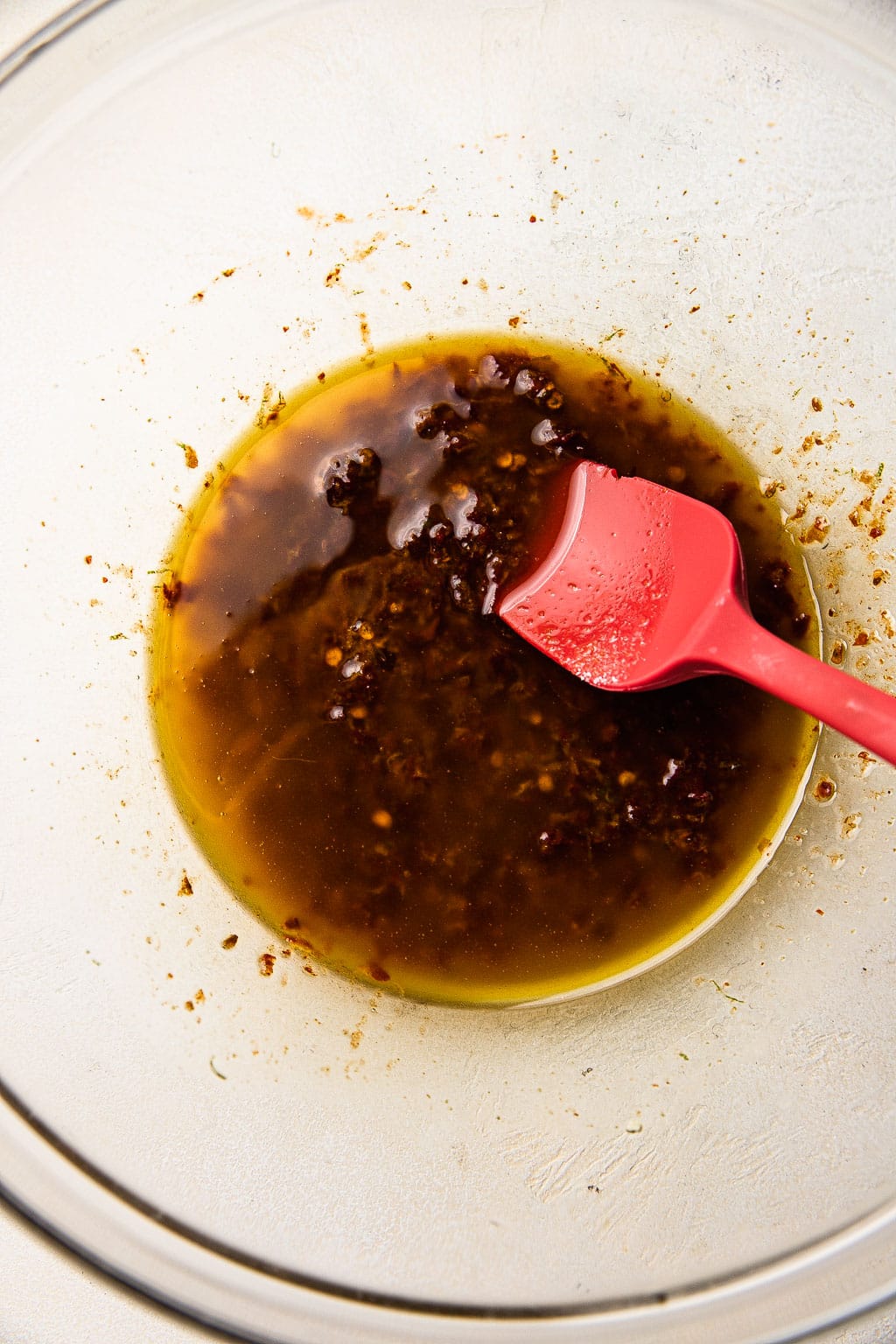 Chipotle chicken marinade in a bowl 
