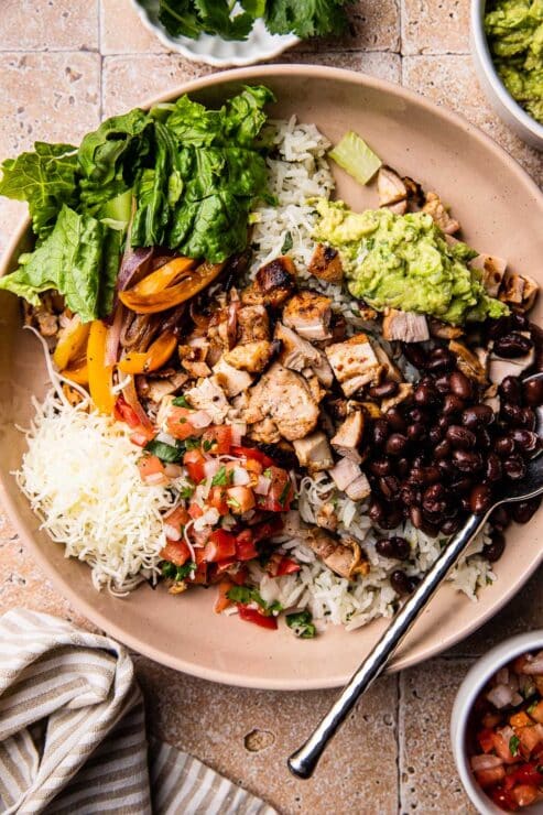 Chipotle Chicken Burrito Bowls