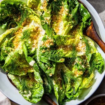 little gem caesar salad