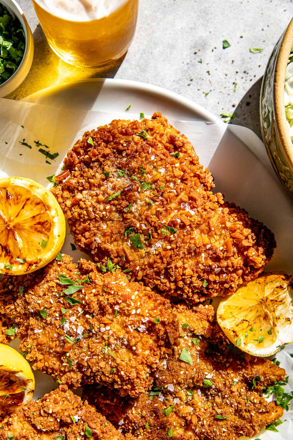 Pretzel Crusted Chicken