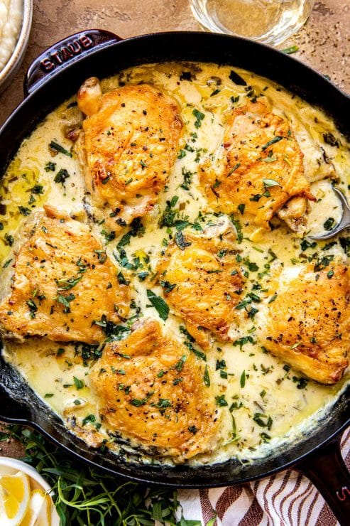 Creamy Chicken Tarragon
