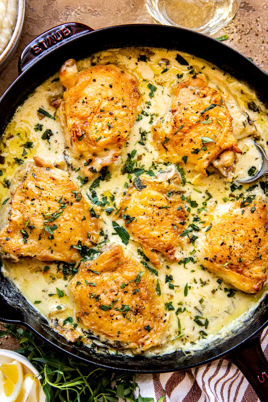 Creamy Chicken Tarragon