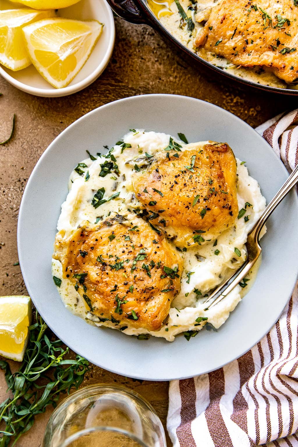 creamy tarragon chicken