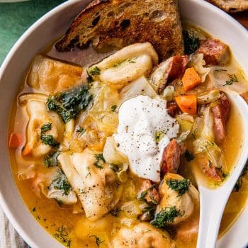 Pierogi Soup