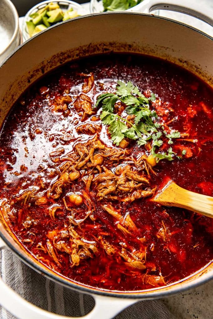 pork pozole rojo