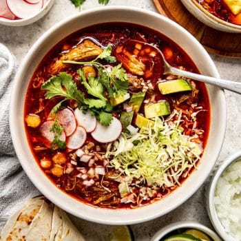 pork pozole rojo