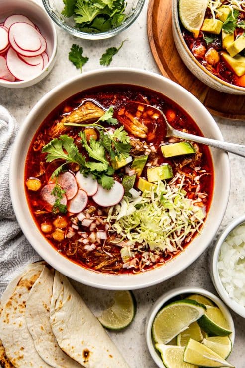 pork pozole rojo