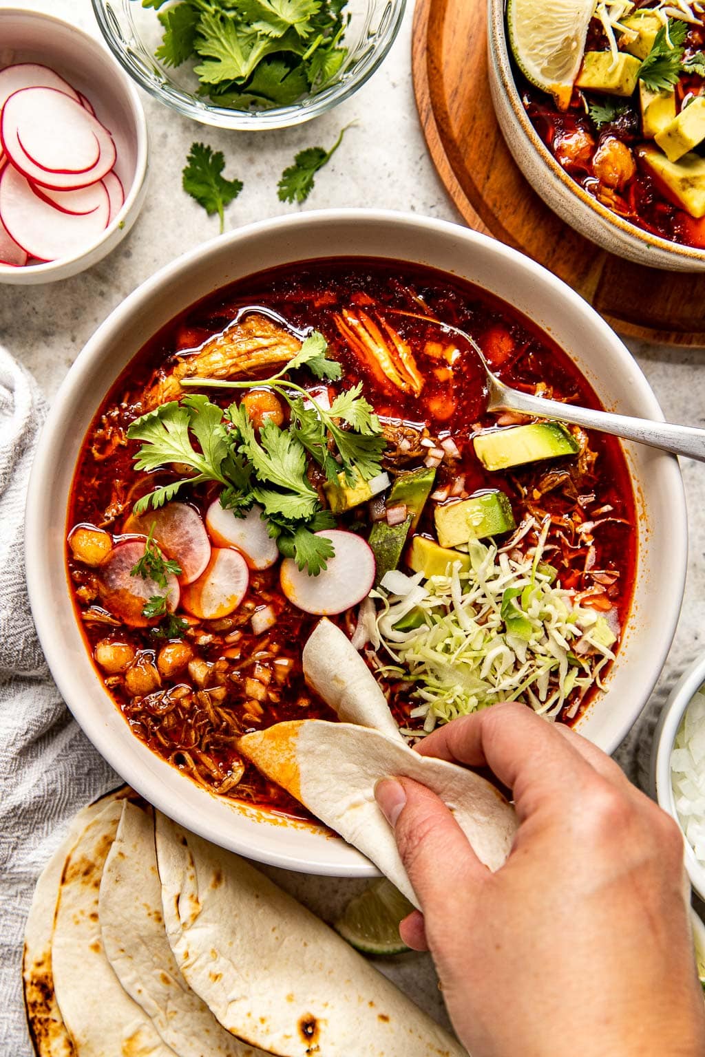 pork pozole rojo