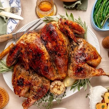 Maple-Bourbon Glazed Turkey