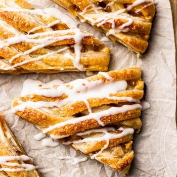 puff pastry apple strudel