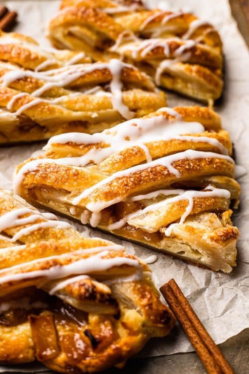 Puff Pastry Apple Strudel