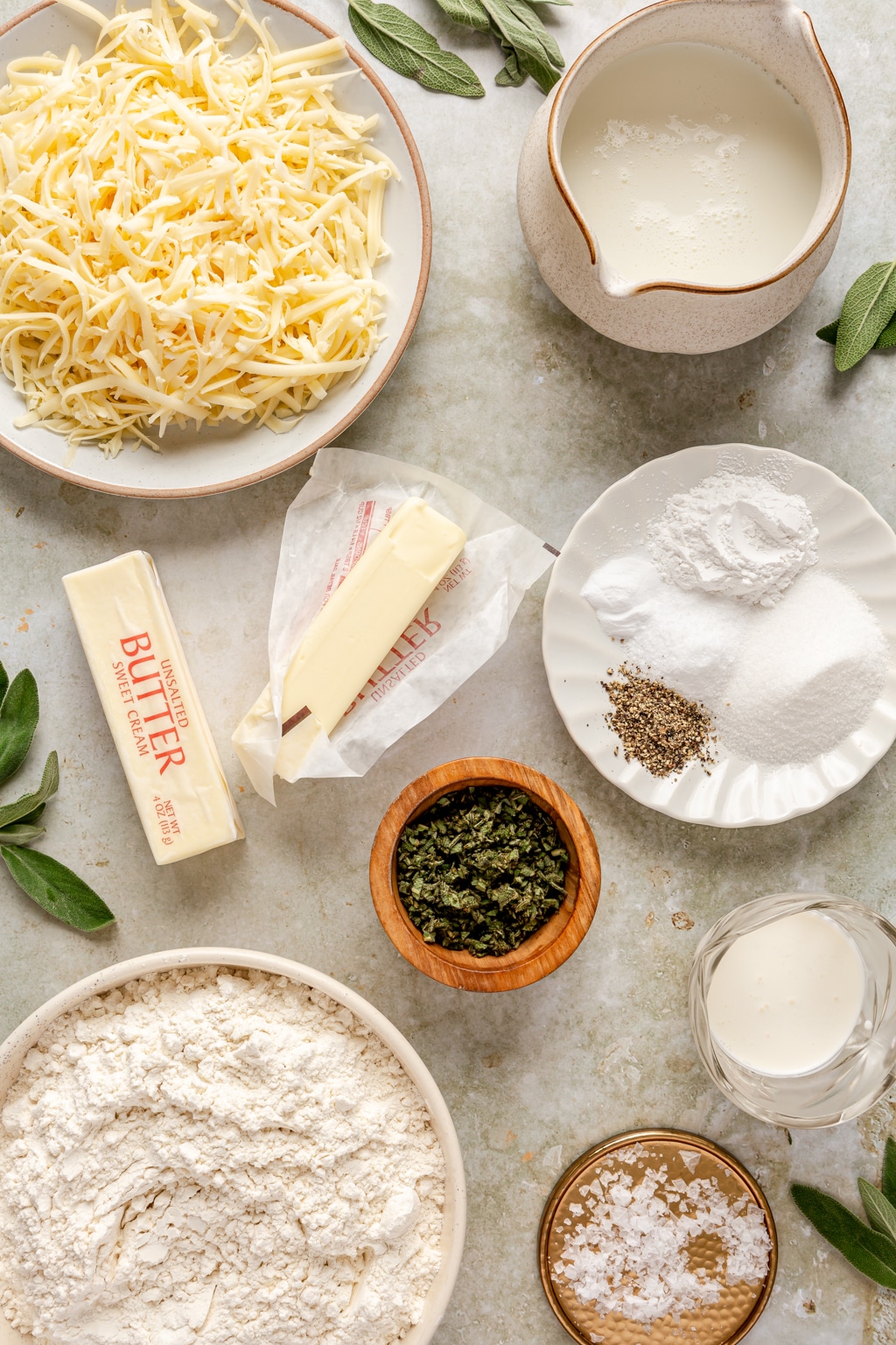 sage & gruyere biscuits ingredients