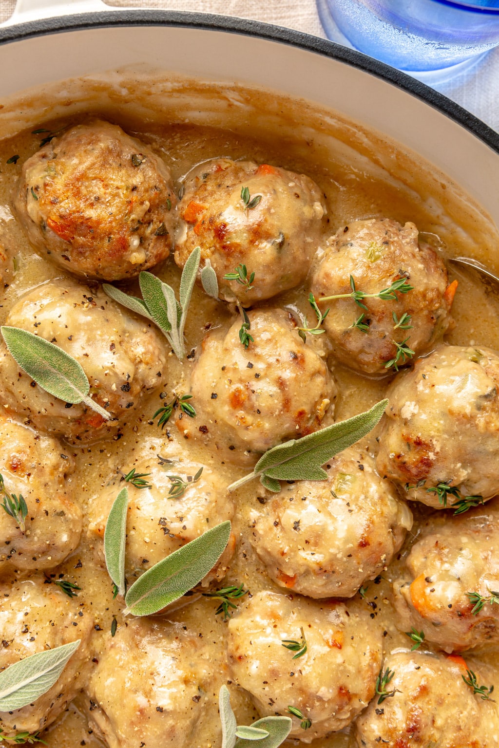 Thanksgiving turkey meatballs