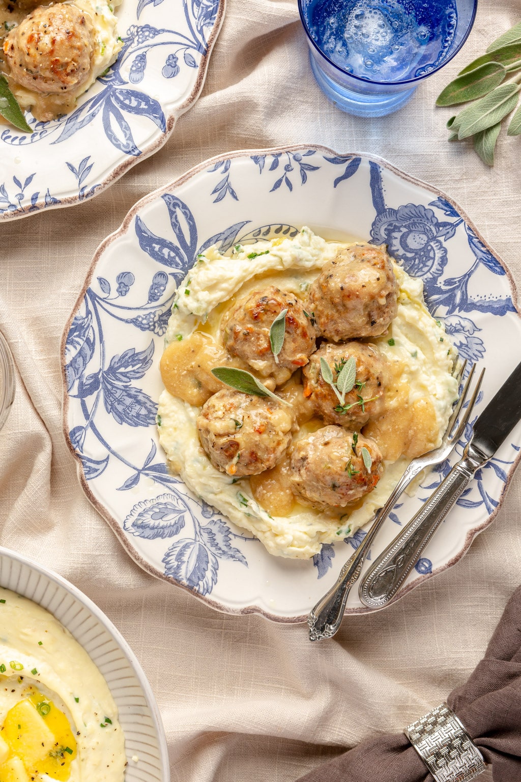 Thanksgiving turkey meatballs
