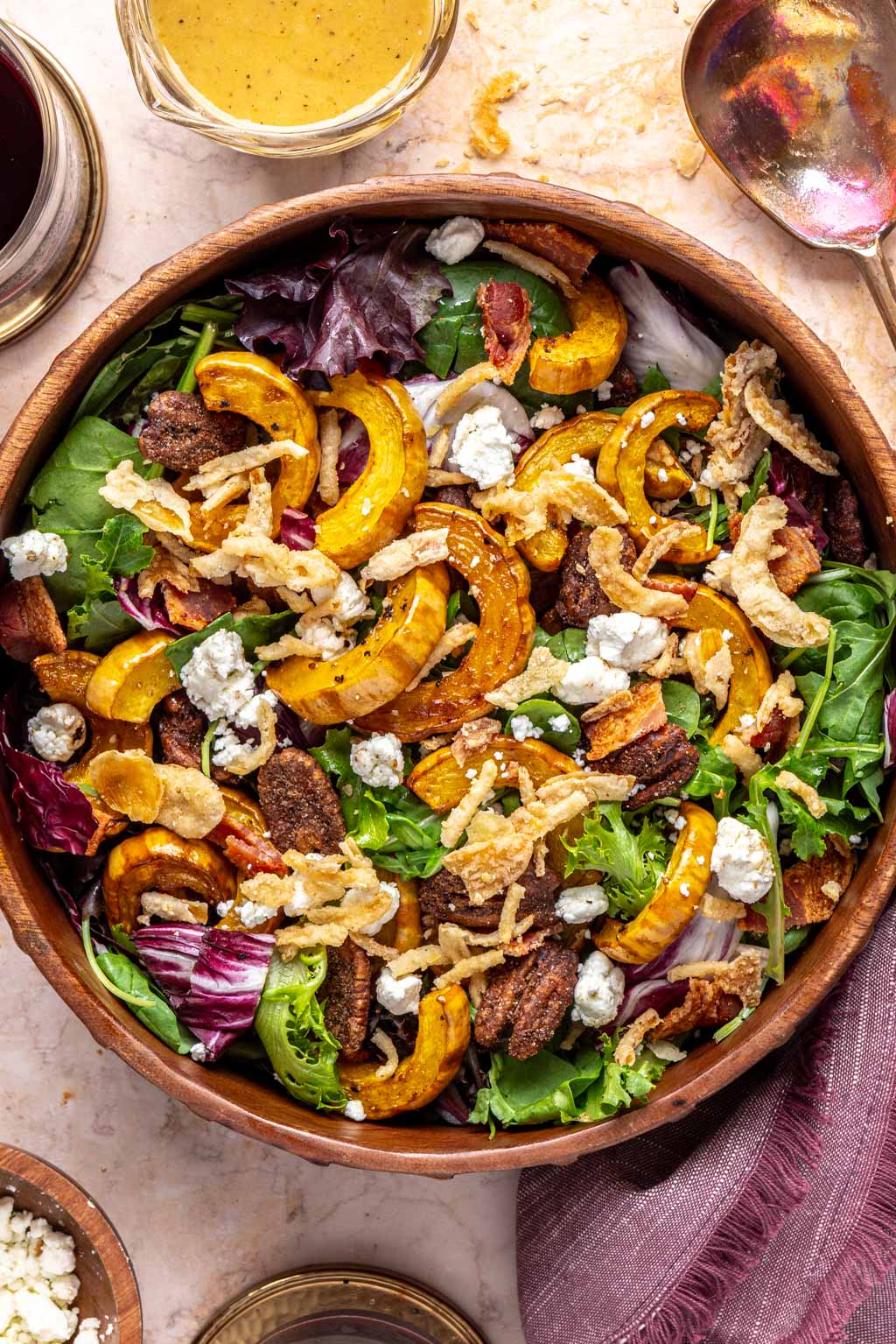 delicata squash salad