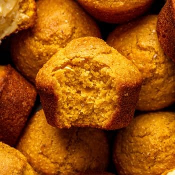 pumpkin cornbread muffins