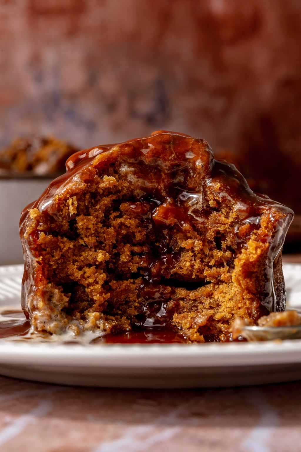 sticky toffee pumpkin puddings