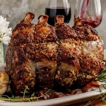 herb crusted prime rib