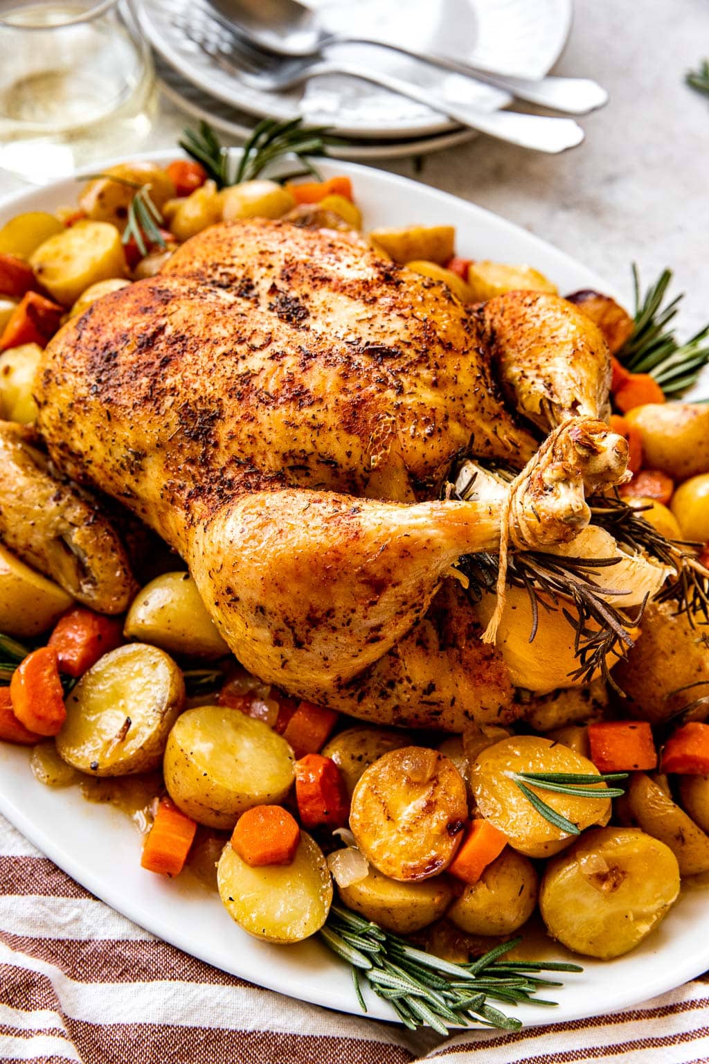 dutch oven roast chicken
