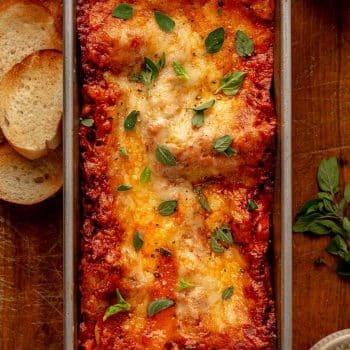 Lasagna for two