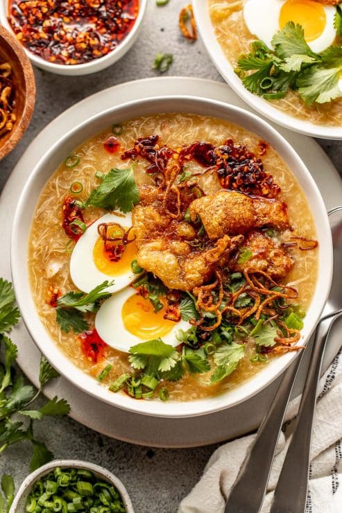 chicken congee recipe