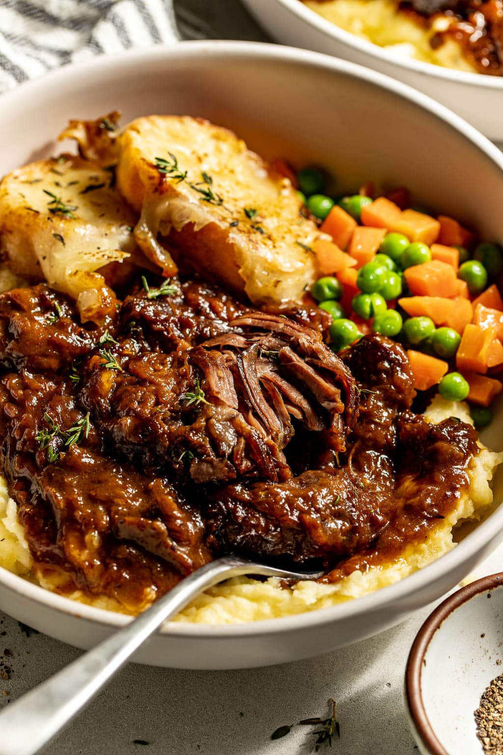 French Onion braised beef