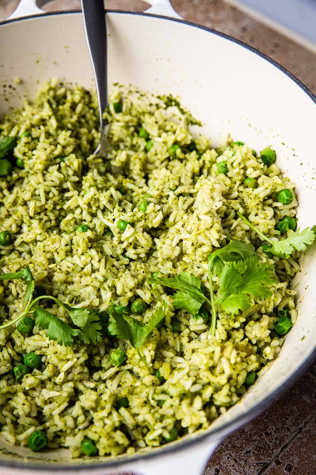 arroz verde