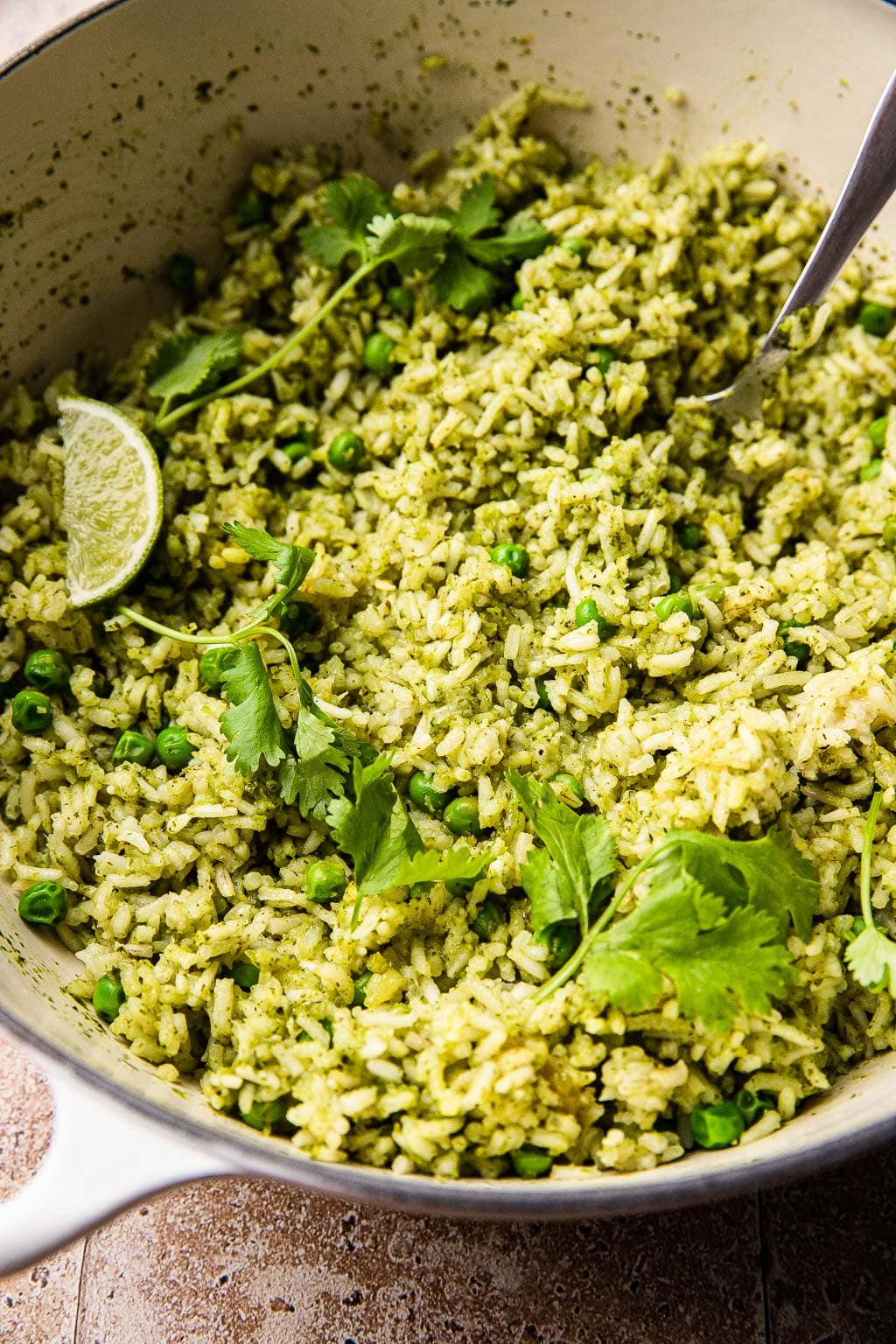 arroz verde