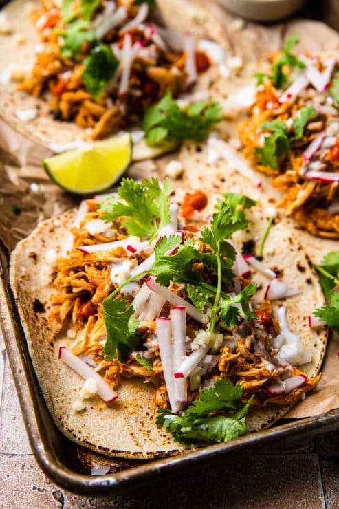 Chicken Tinga Tacos