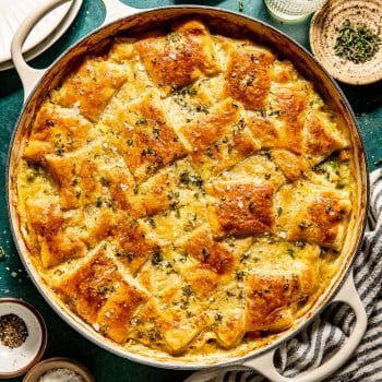 skillet chicken pot pie