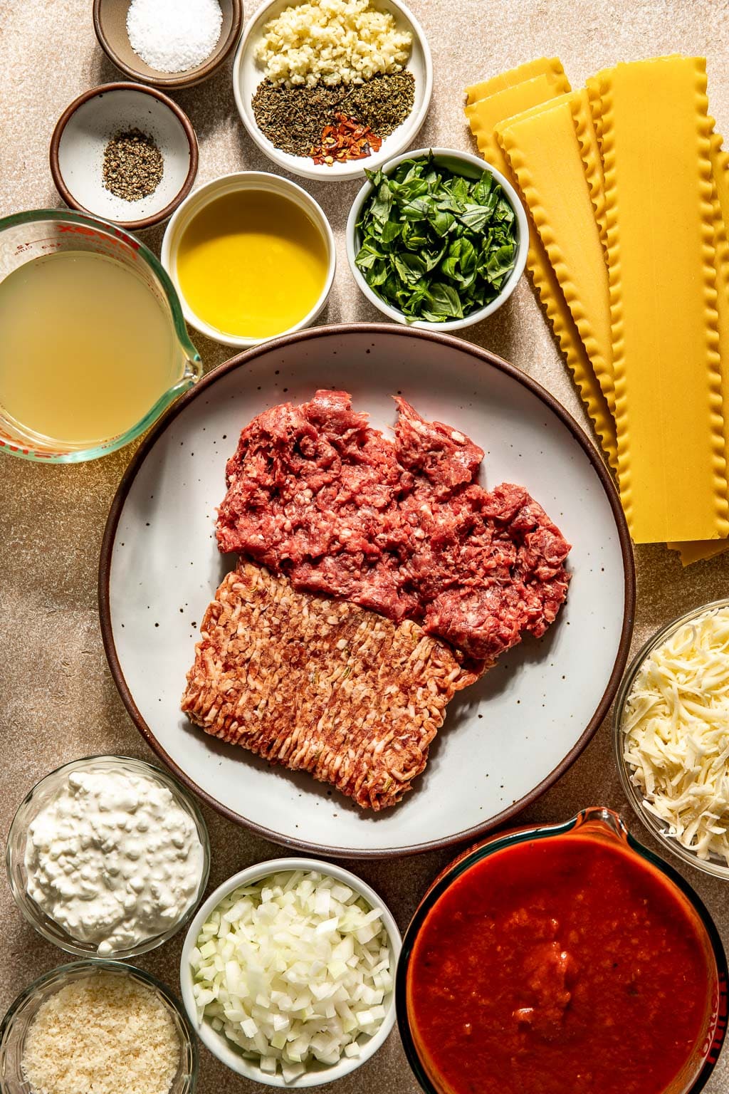 skillet lasagna ingredients