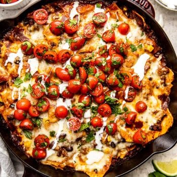 beef enchilada skillet