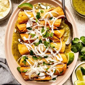 Chicken flautas