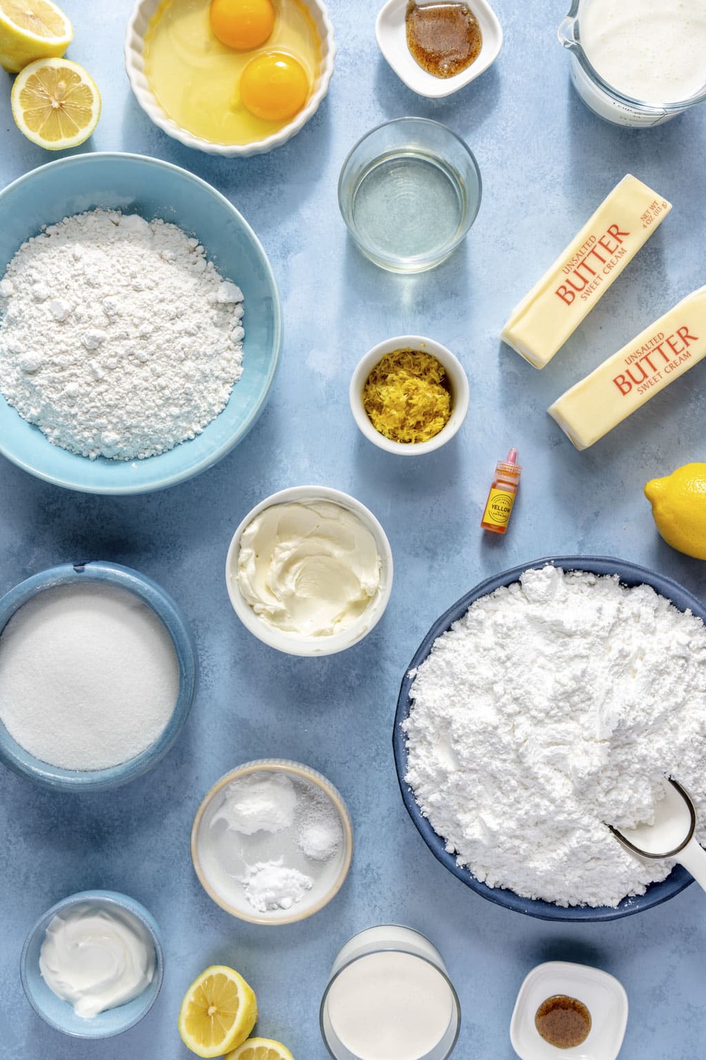 lemon snack cake ingredients
